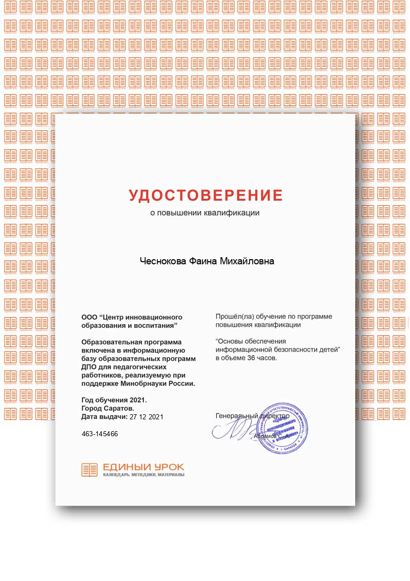УД ИНФОБЕЗОПАСНОСТЬ