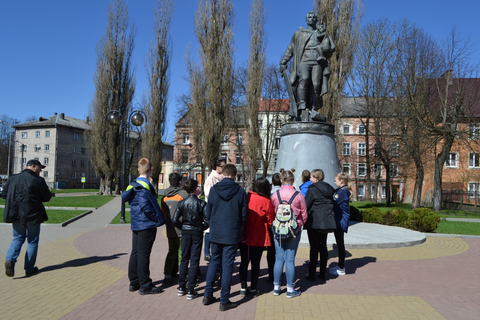 На экскурсии по любимому городу