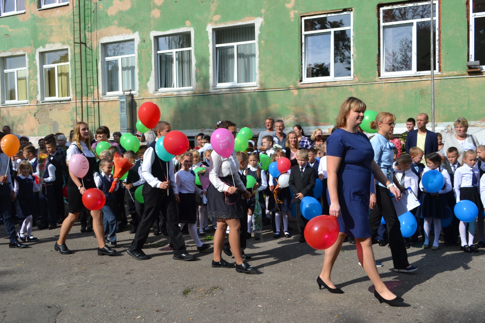 День знаний в любимой школе