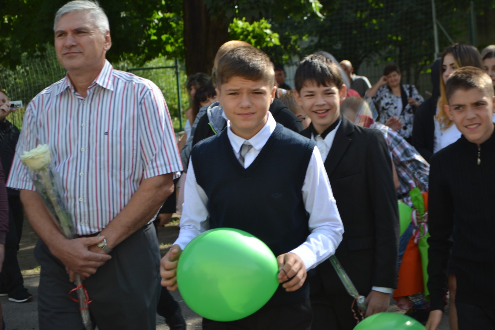 День знаний в любимой школе