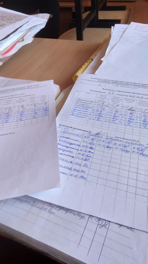 Неделя безопасности в 8В классе