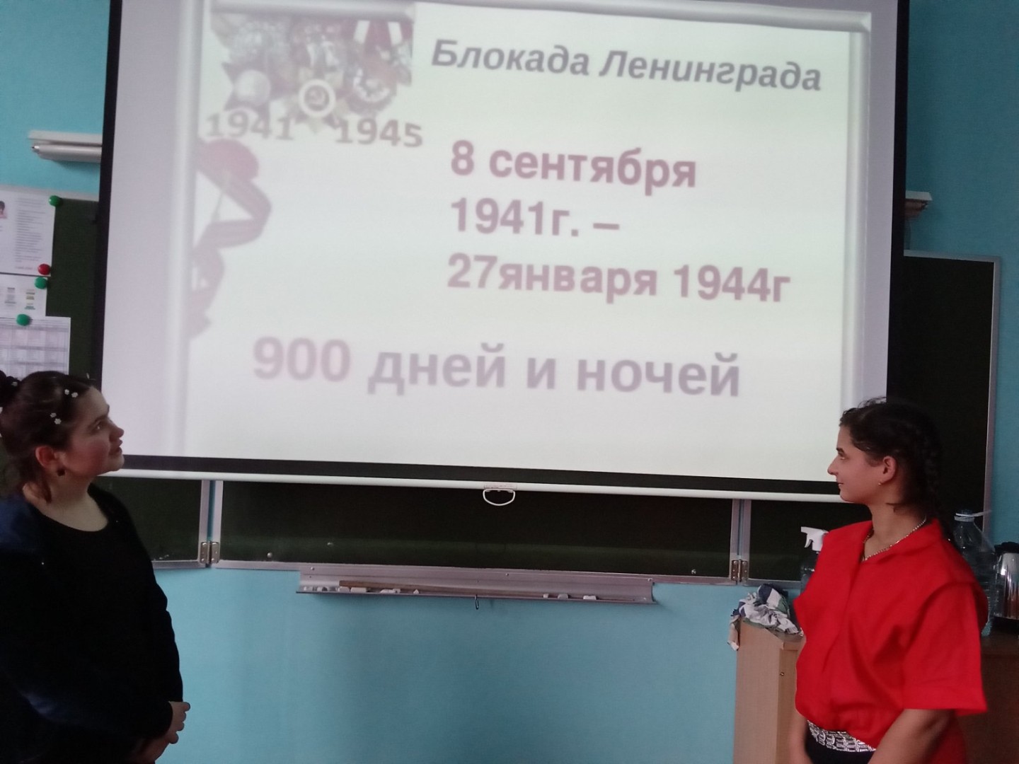 77-й годовщине снятия блокады Ленинграда посвящается