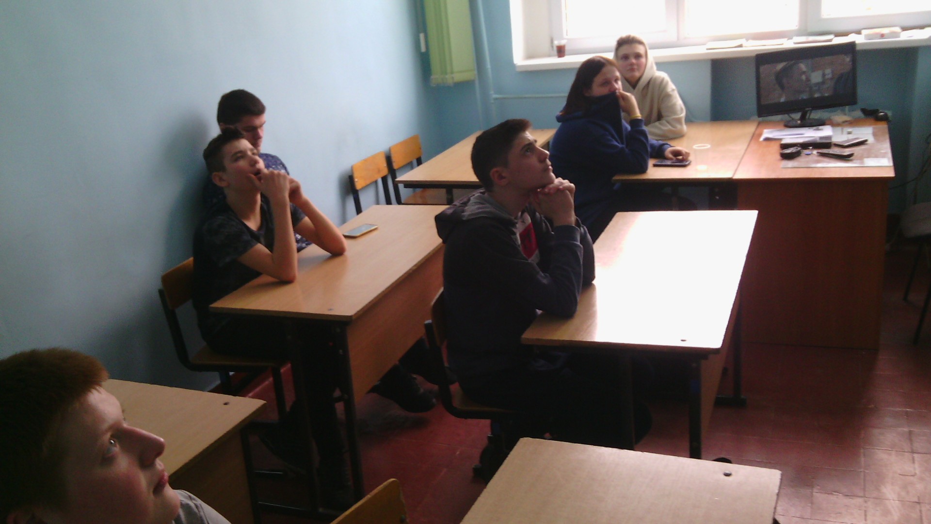 Классный час в 8Б классе #ГероиЕсть