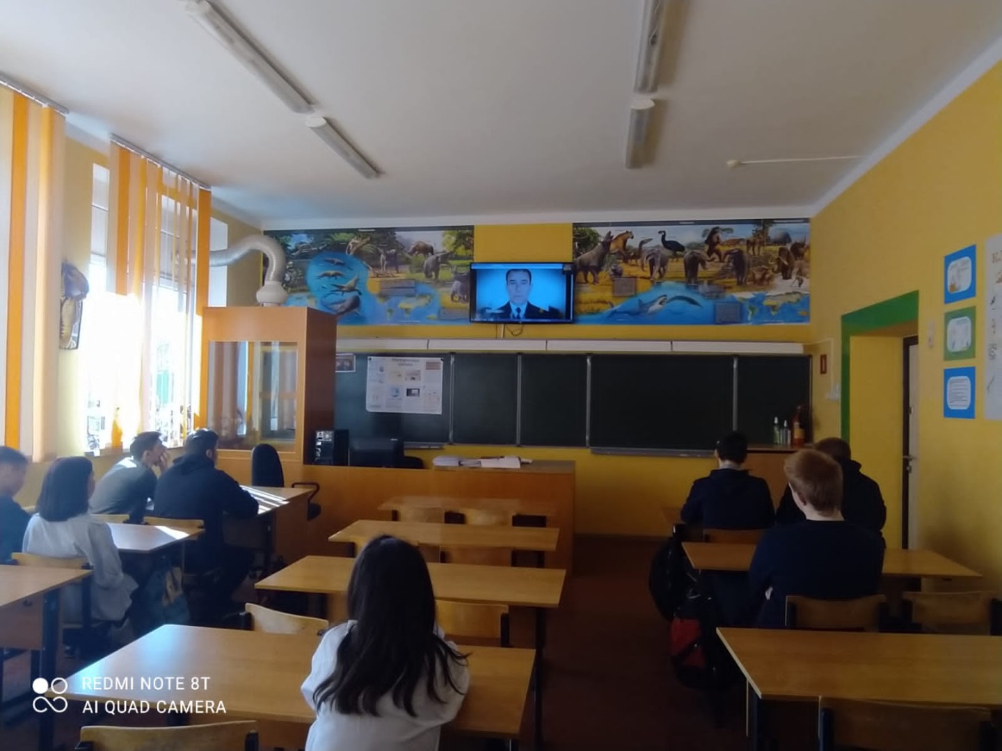 Всероссийский Урок Мужества «Герои нашего времени» в 9А классе