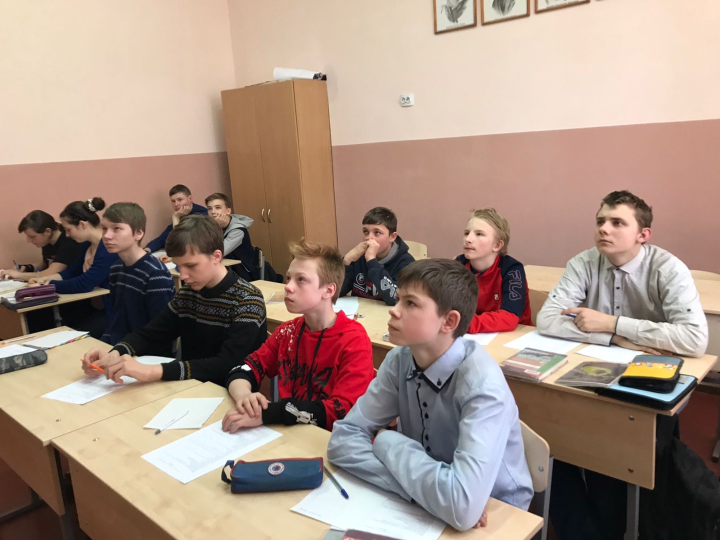 Всероссийский Урок Мужества «Герои нашего времени» в 7Б классе