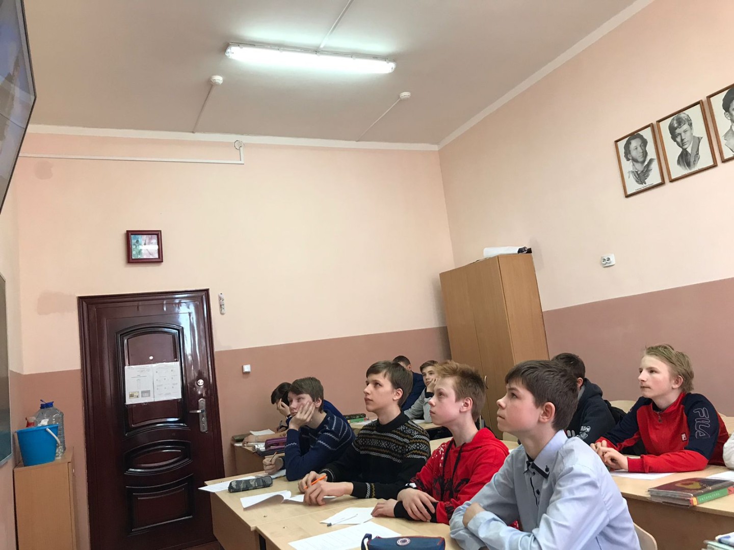 Всероссийский Урок Мужества «Герои нашего времени» в 7Б классе