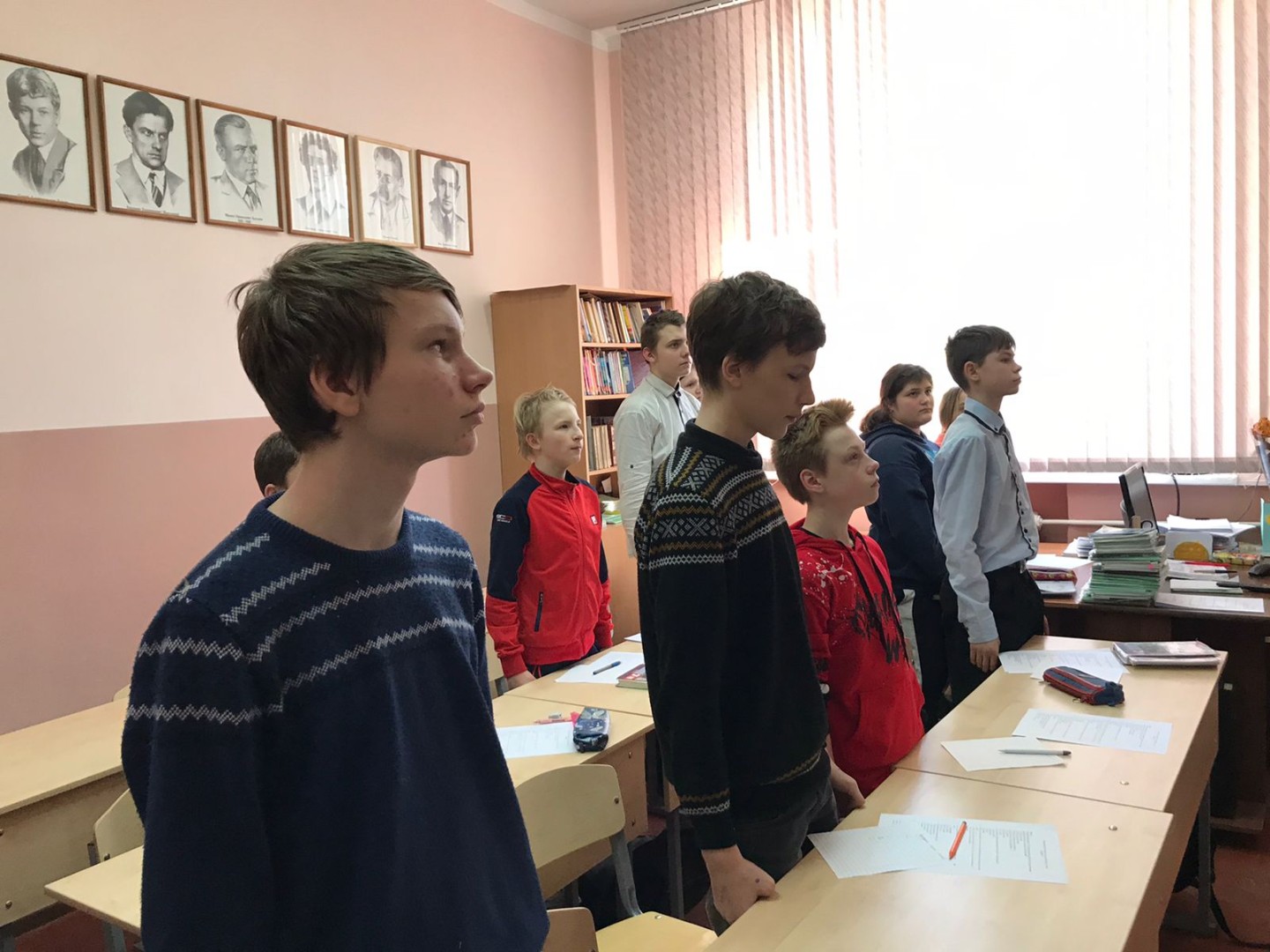 Всероссийский Урок Мужества «Герои нашего времени» в 7Б классе