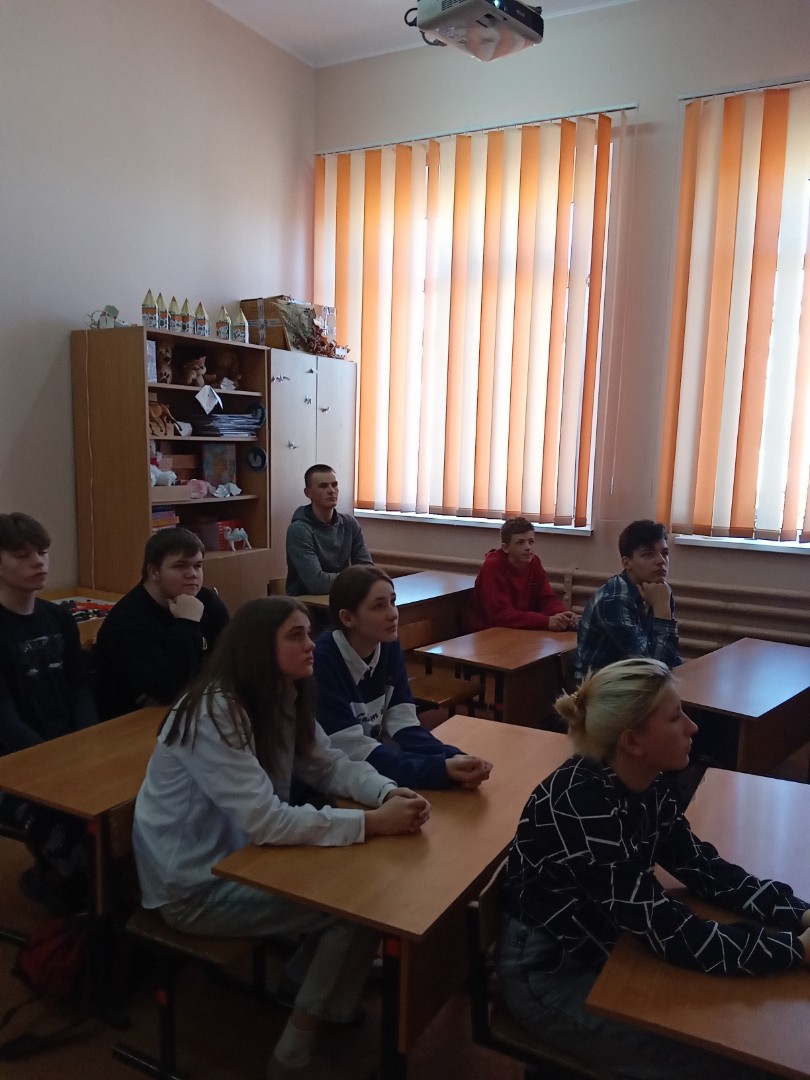 Всероссийский урок «Русская весна». Урок в 8А