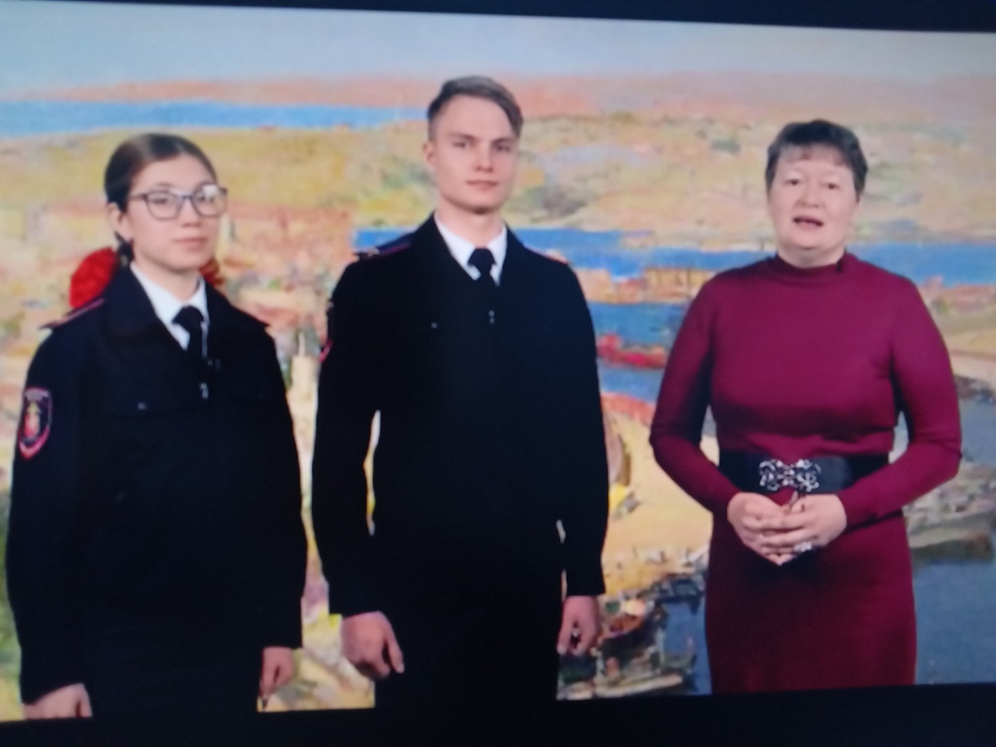 Всероссийский урок «Русская весна». Урок в 9А и 9В