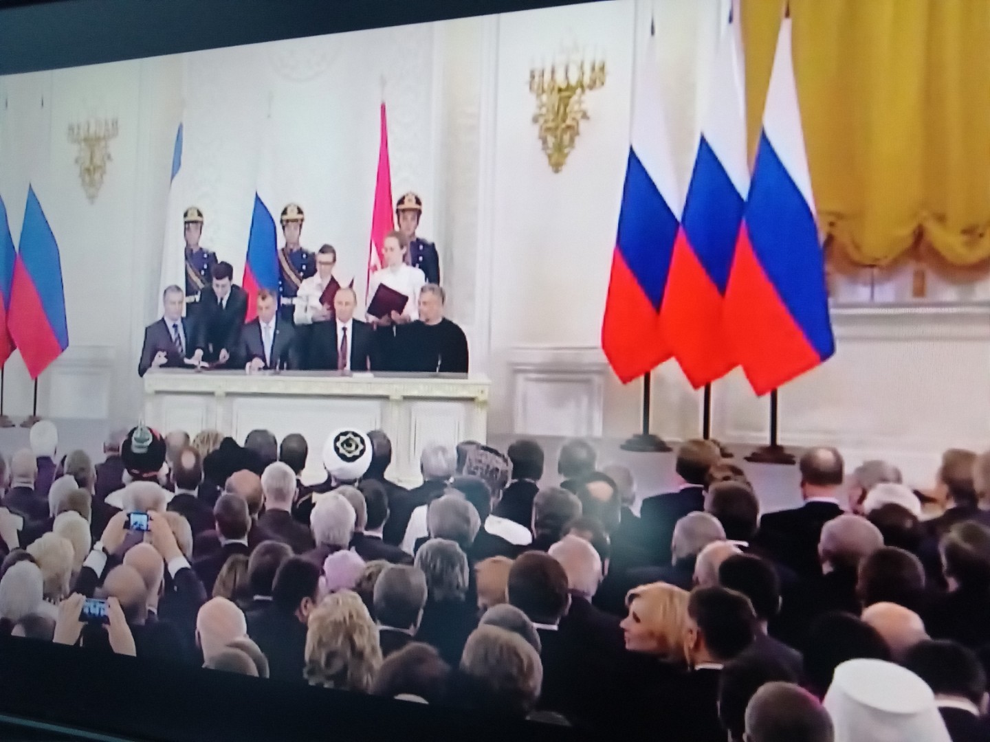 Всероссийский урок «Русская весна». Урок в 9А и 9В