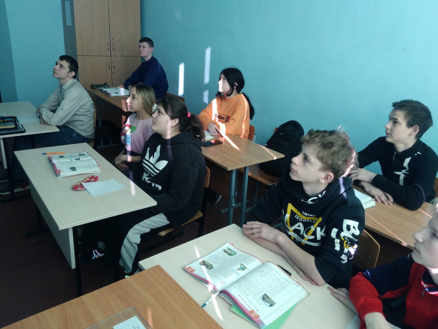 Урок добровольчества в 7б