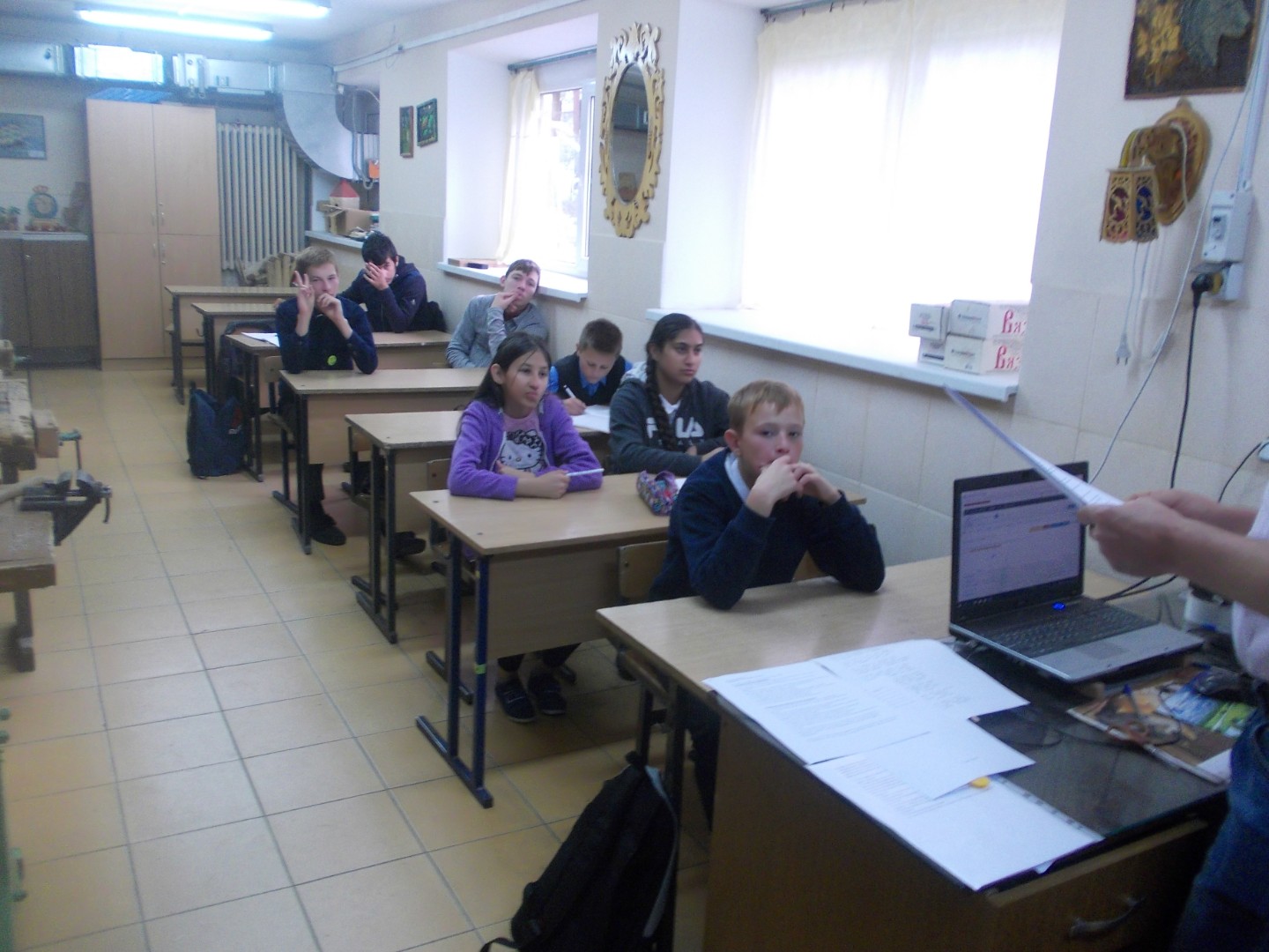 Урок добра в 7Б классе