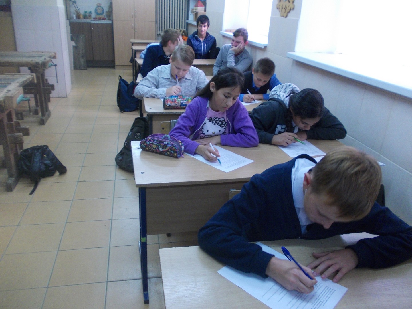 Урок добра в 7Б классе