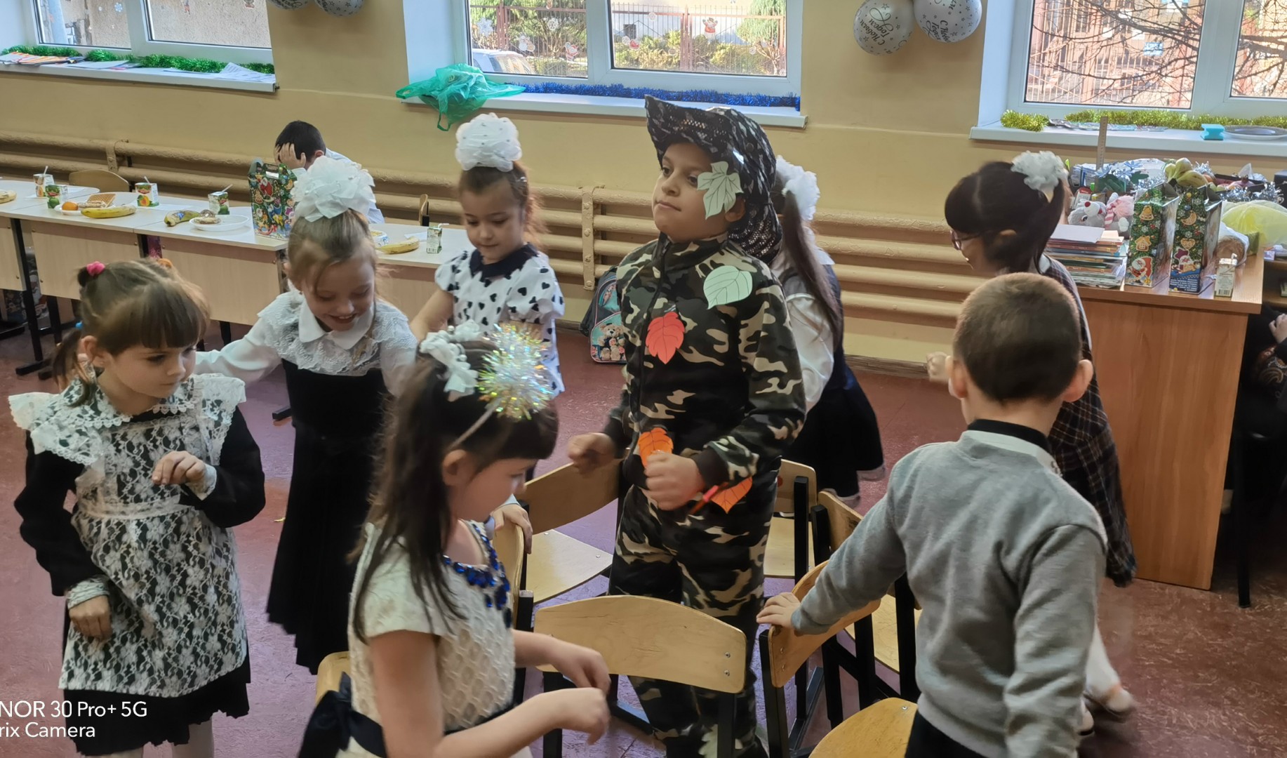 Первый школьный Новый год!