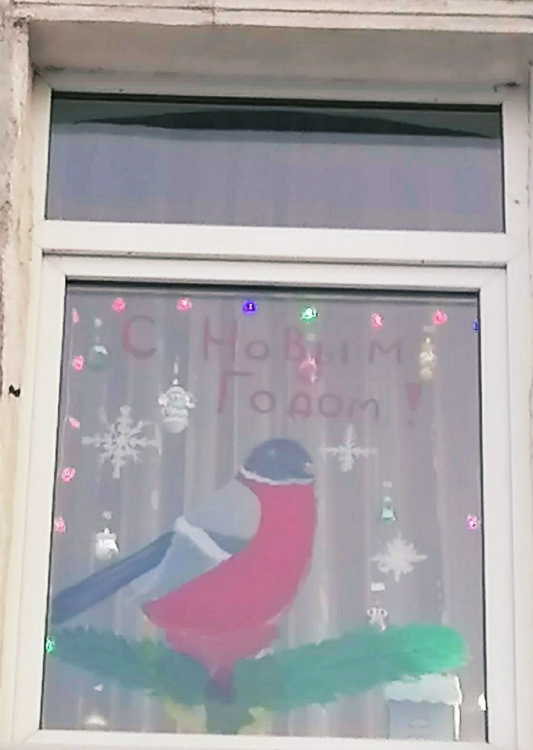 Новогоднее окно
