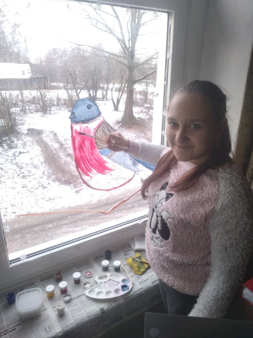 Новогоднее окно