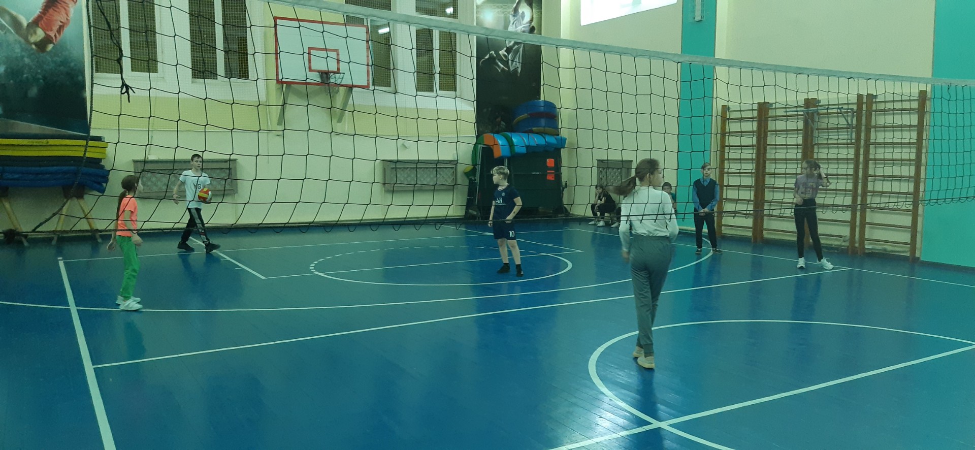 Пионербол в 4-5 классах