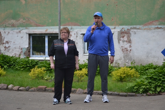 Открытие спорт.площадки