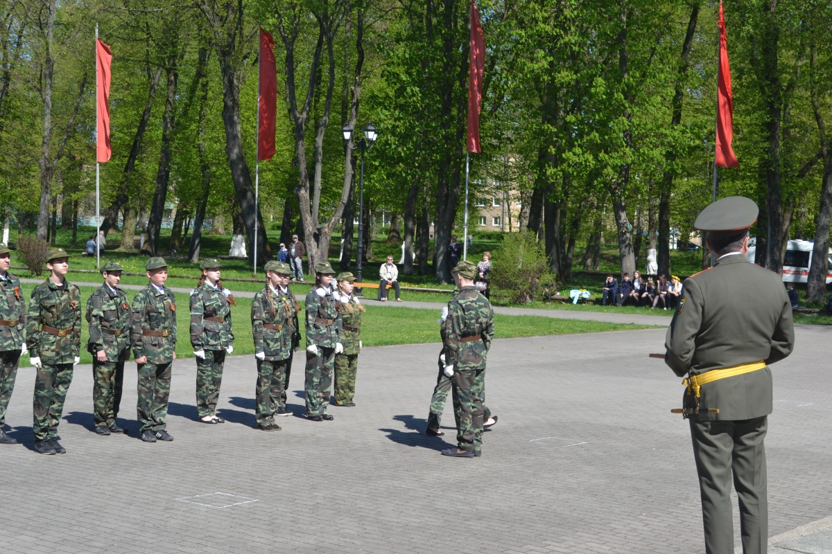 Праздник Победы в третьей школе