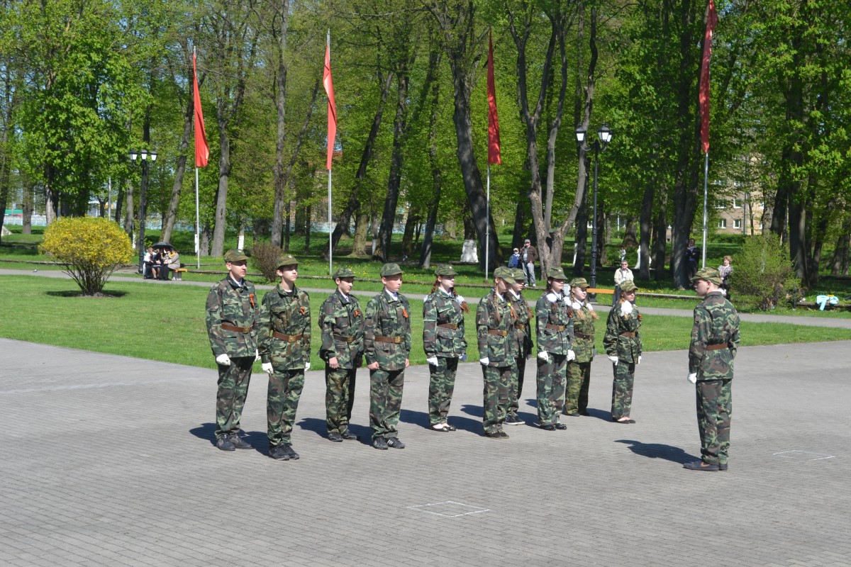 Праздник Победы в третьей школе