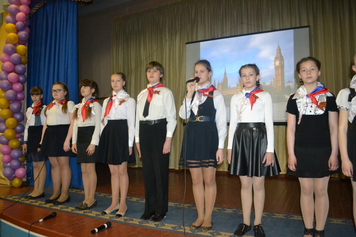 Праздник Победы в третьей школе