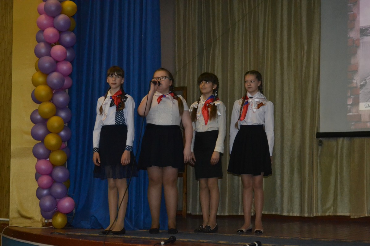 Праздник Победы в третьей школе