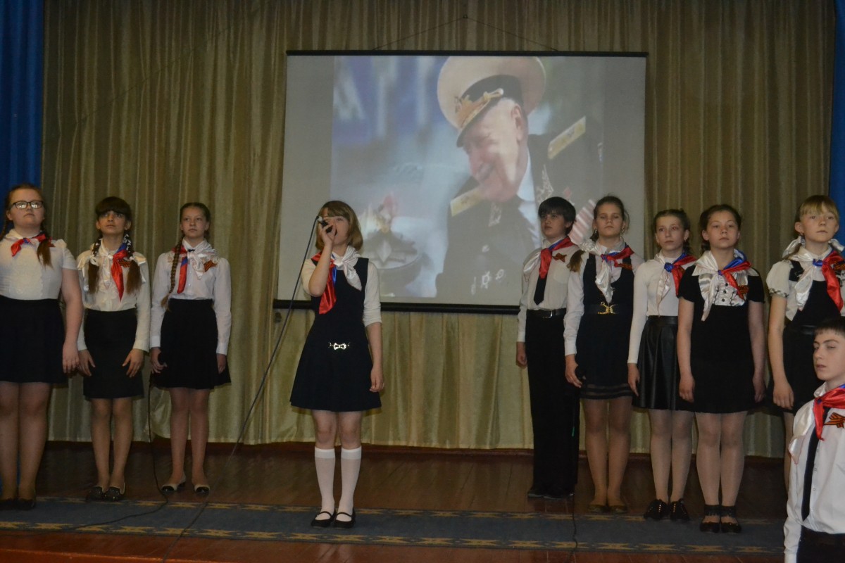Праздник Победы в третьей школе