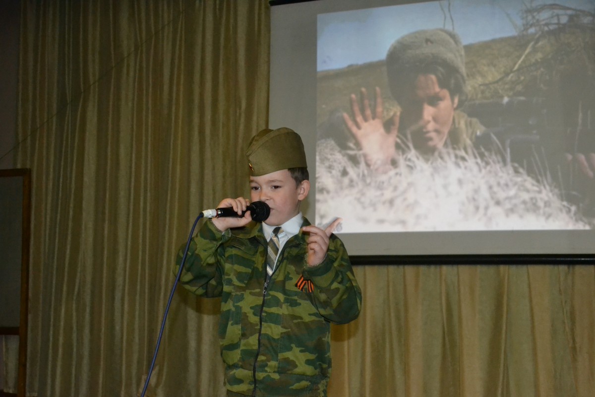 Праздник Победы в третьей школе
