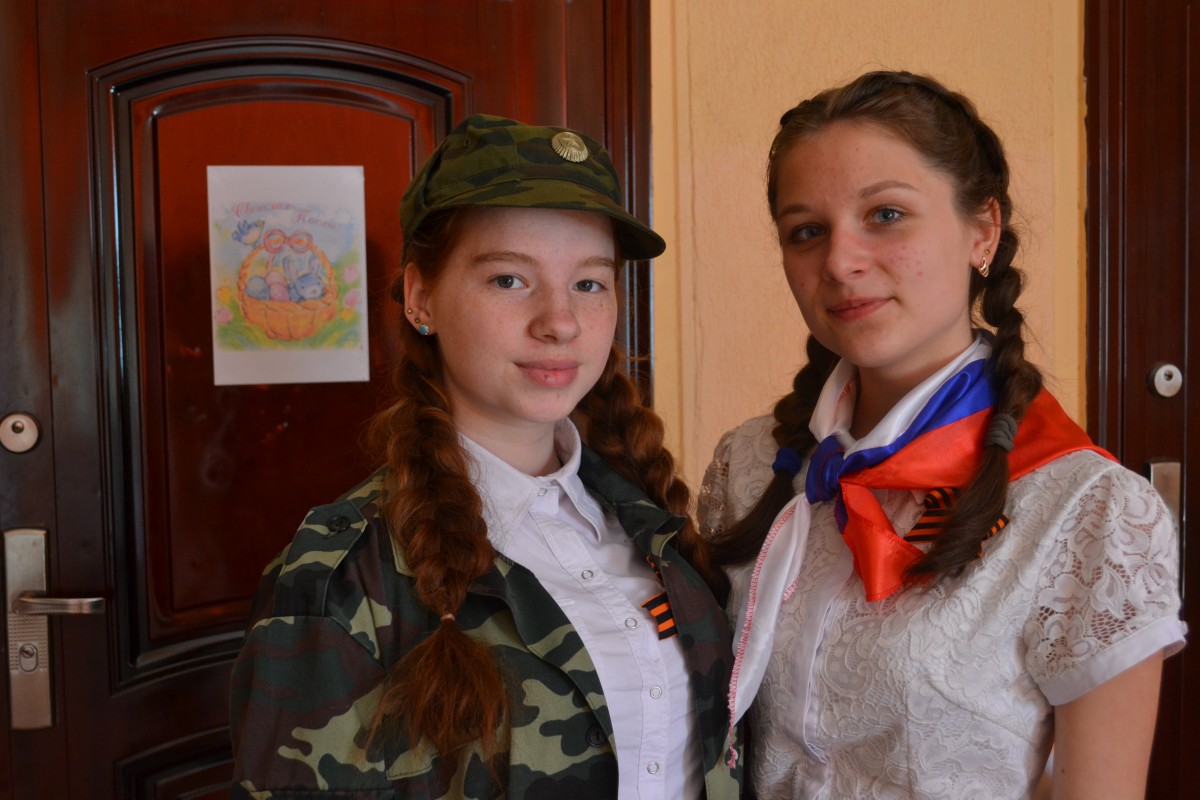Праздник Победы в третьей школе