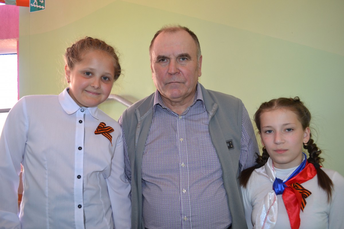 Праздник Победы в третьей школе