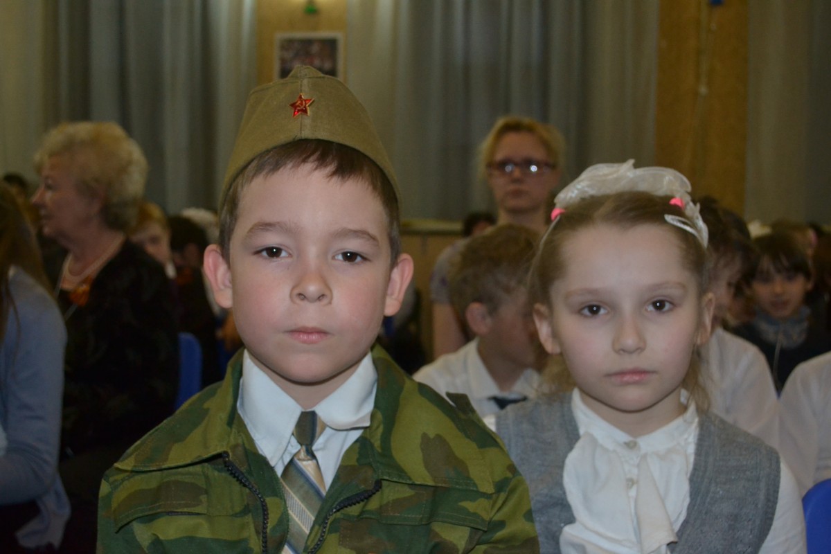 Праздник Победы в третьей школе