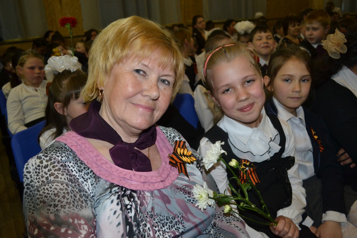 Праздник Победы в третьей школе