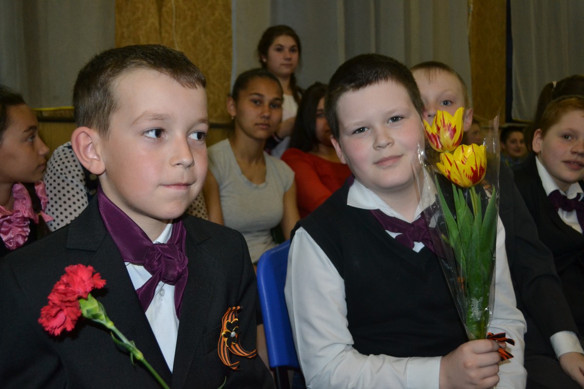 Праздник Победы в третьей школе