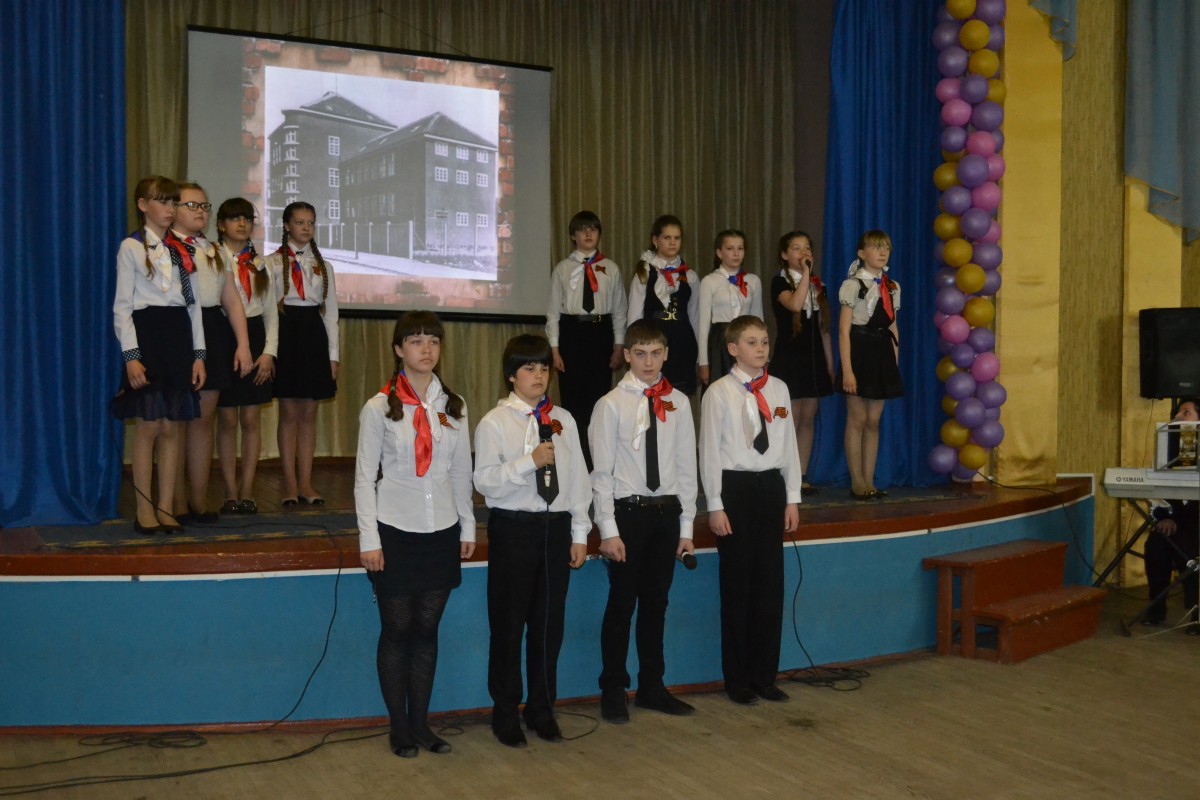 Праздник Победы в третьей школе