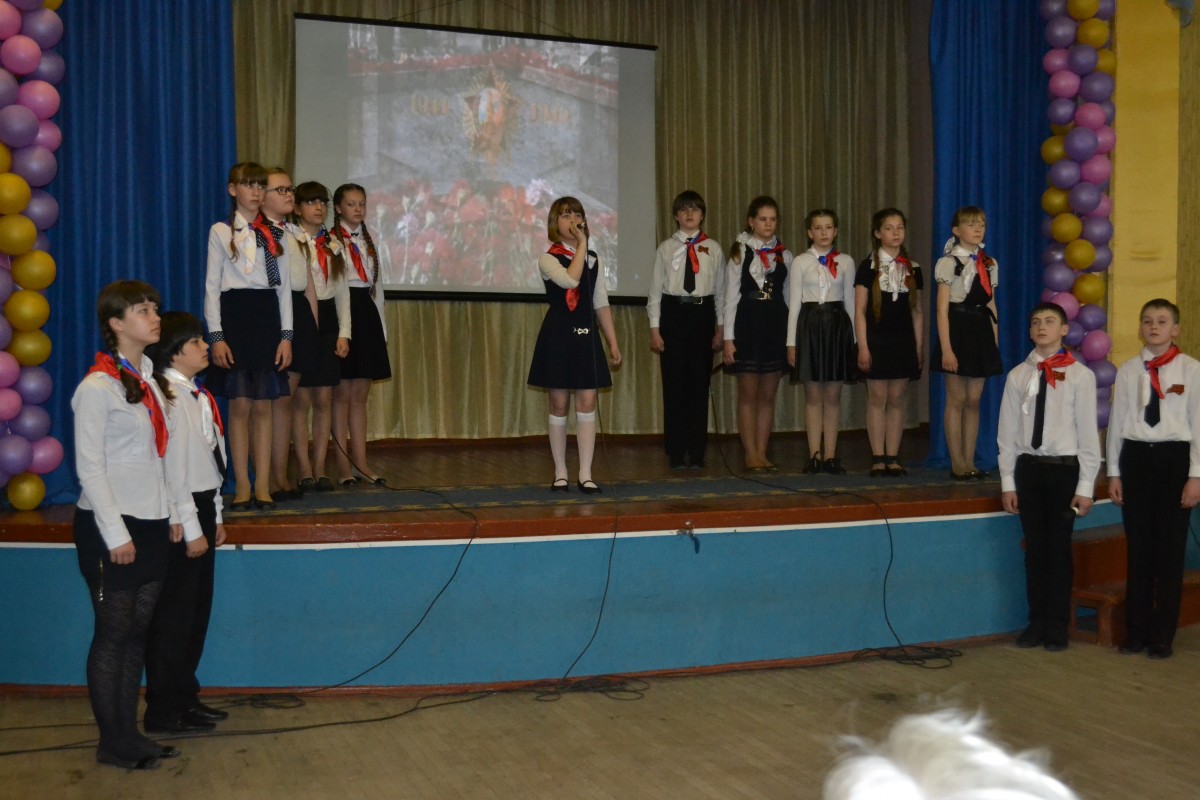 Праздник Победы в третьей школе