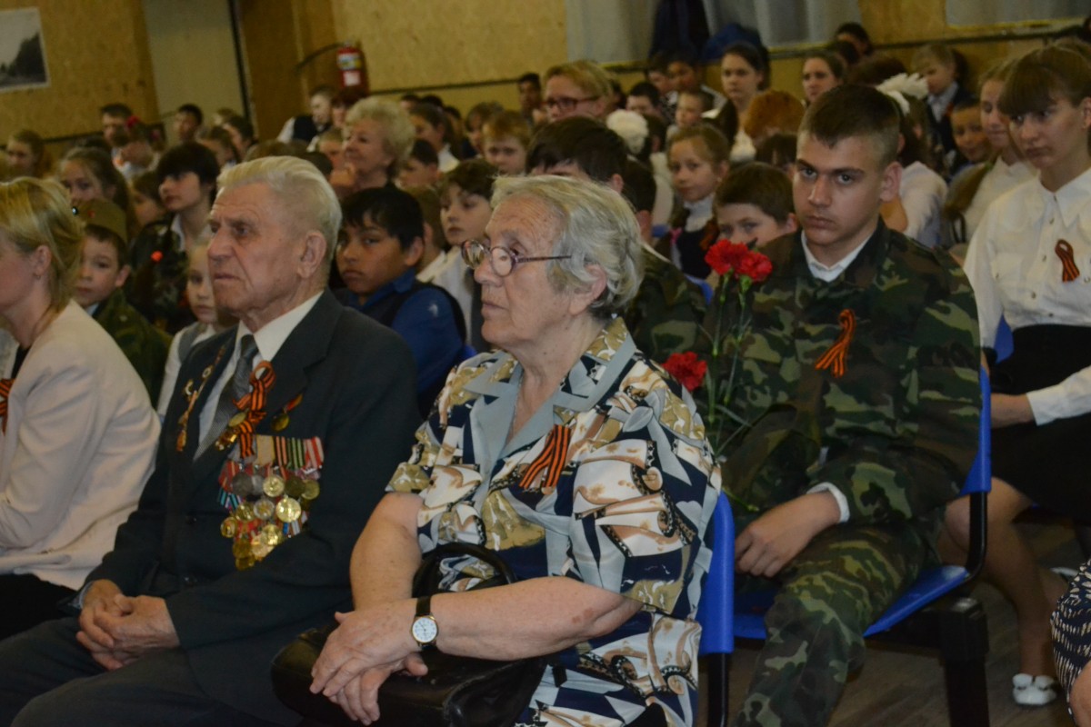 Праздник Победы в третьей школе