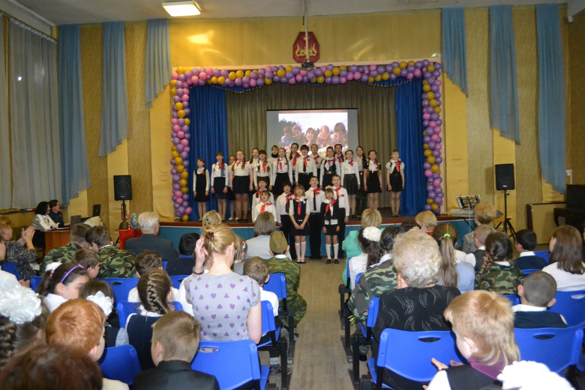 Праздник Победы в третьей школе