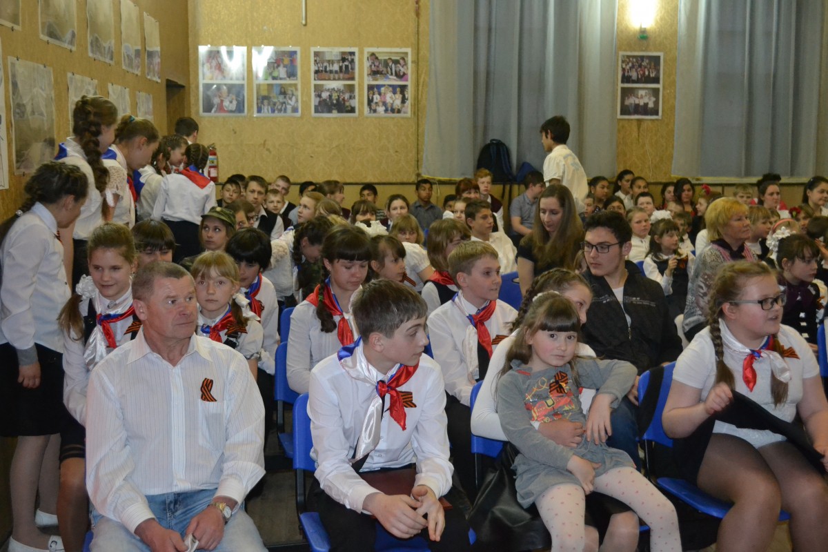 Праздник Победы в третьей школе