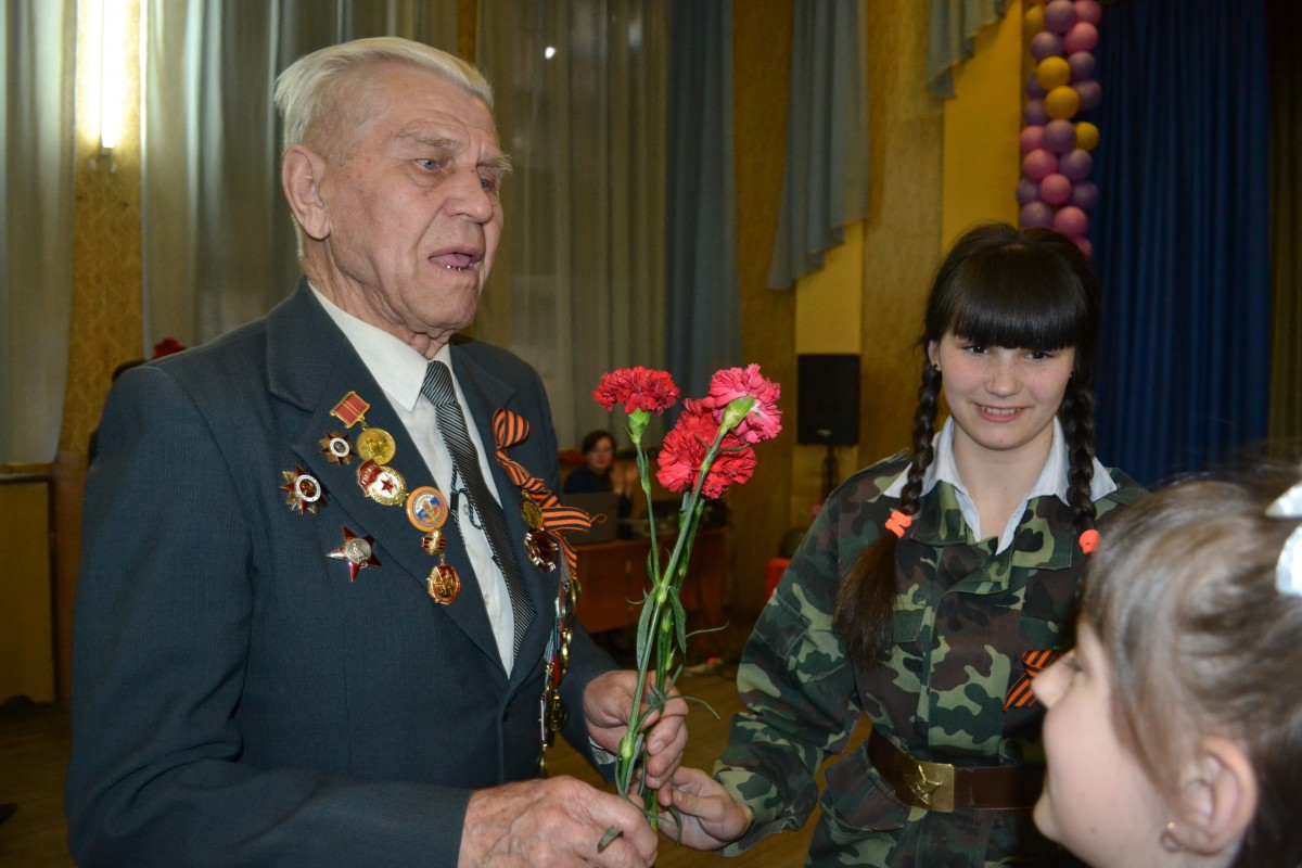 Праздник Победы в третьей школе