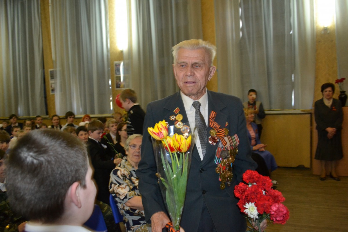 Праздник Победы в третьей школе