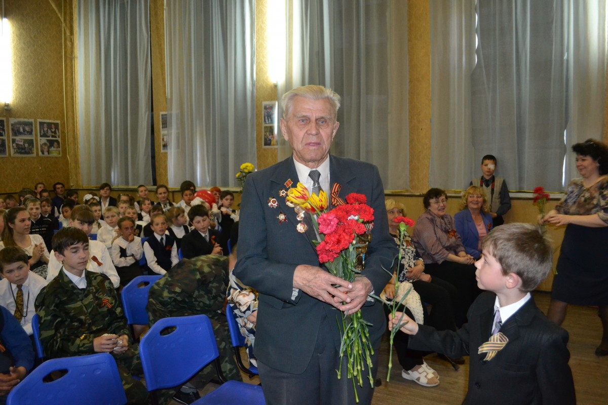 Праздник Победы в третьей школе