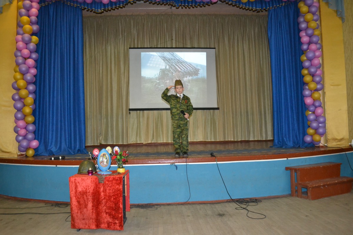 Праздник Победы в третьей школе