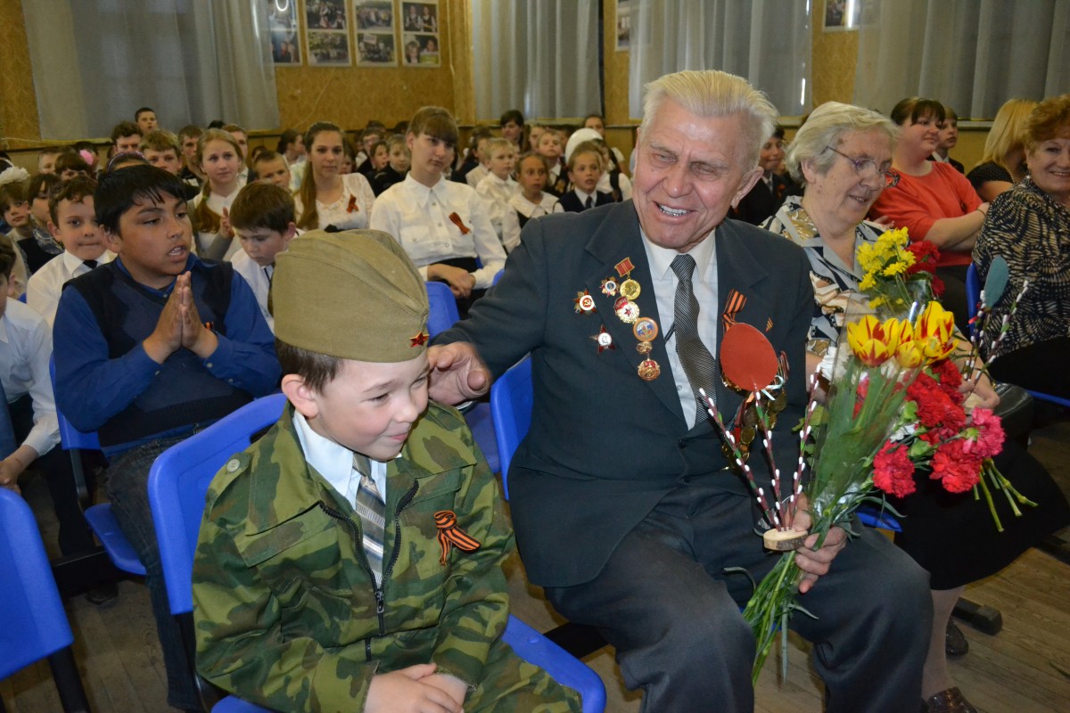 Праздник Победы в третьей школе