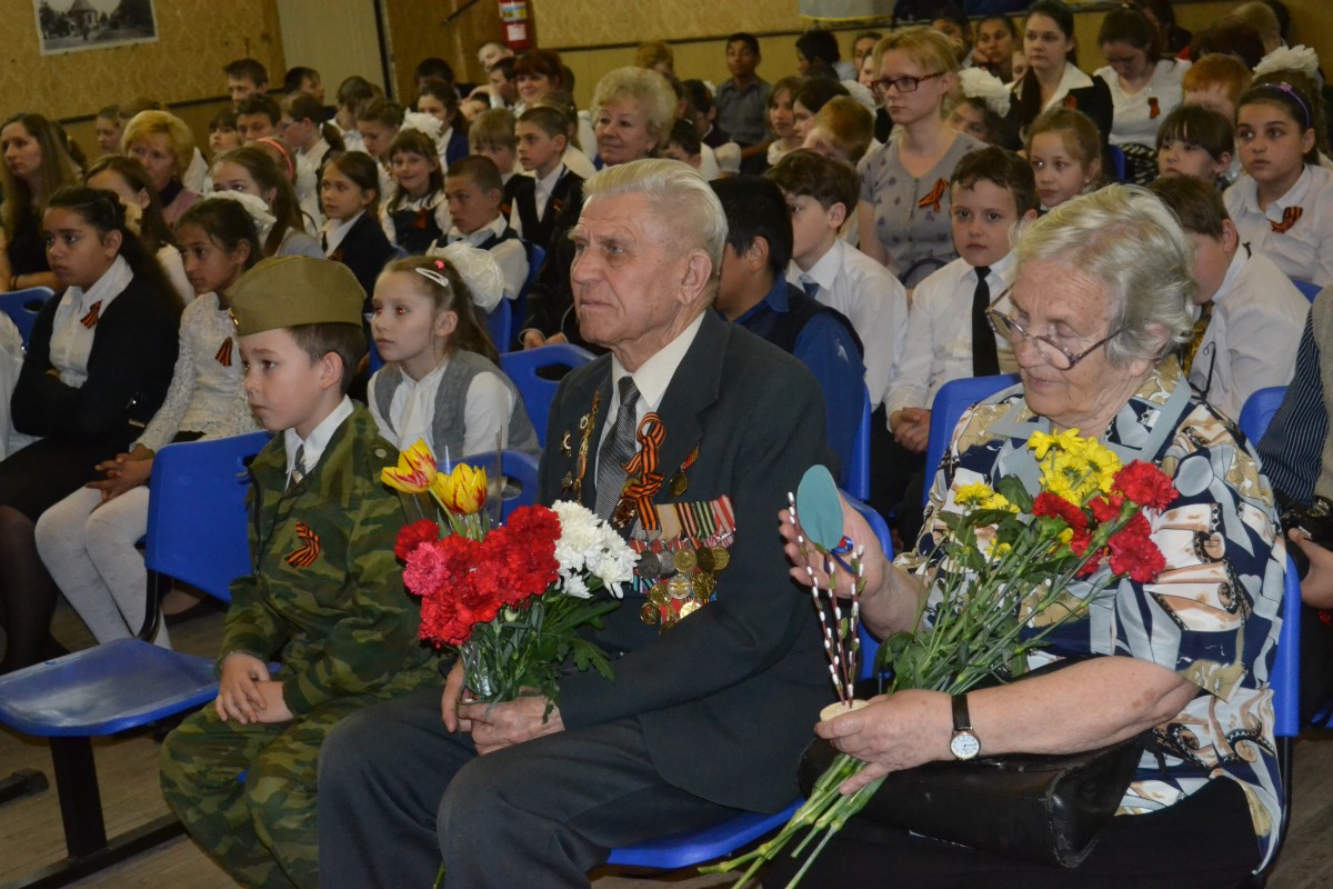 Праздник Победы в третьей школе