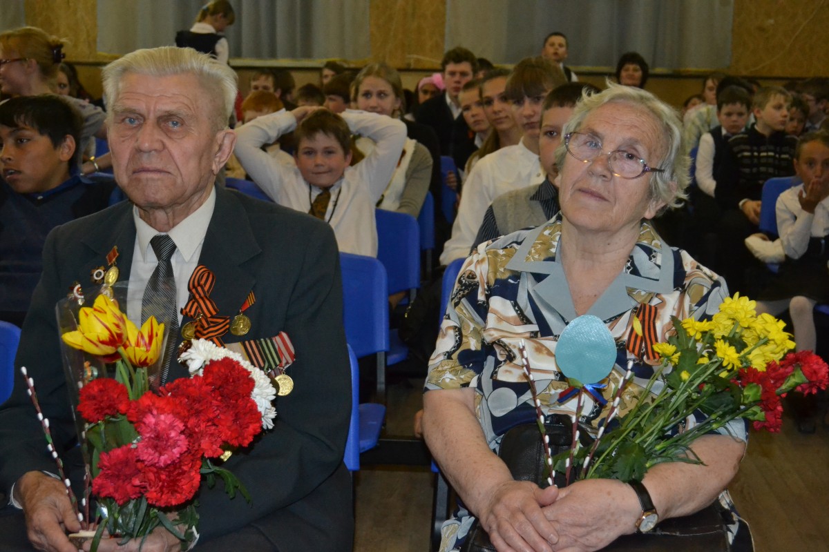 Праздник Победы в третьей школе