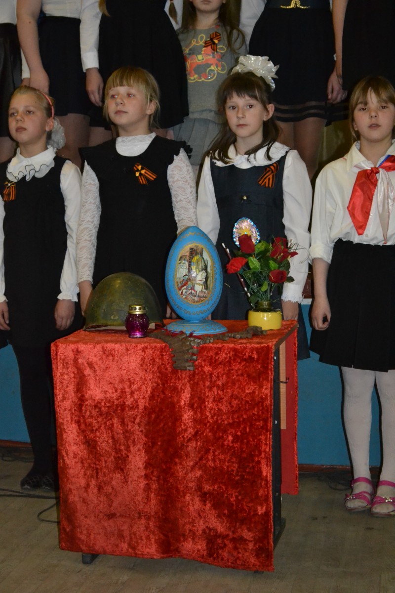 Праздник Победы в третьей школе