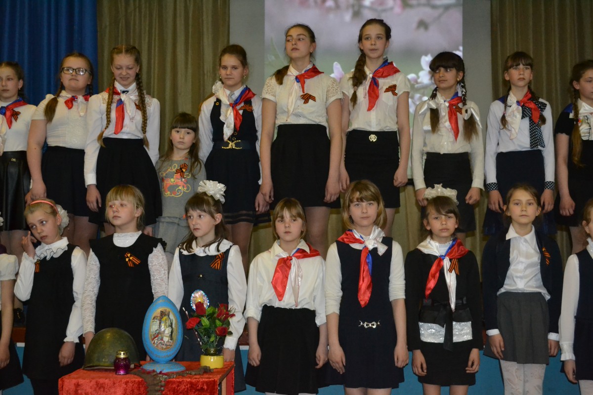 Праздник Победы в третьей школе