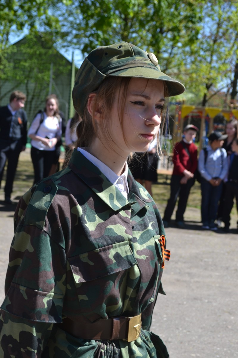Праздник Победы в третьей школе