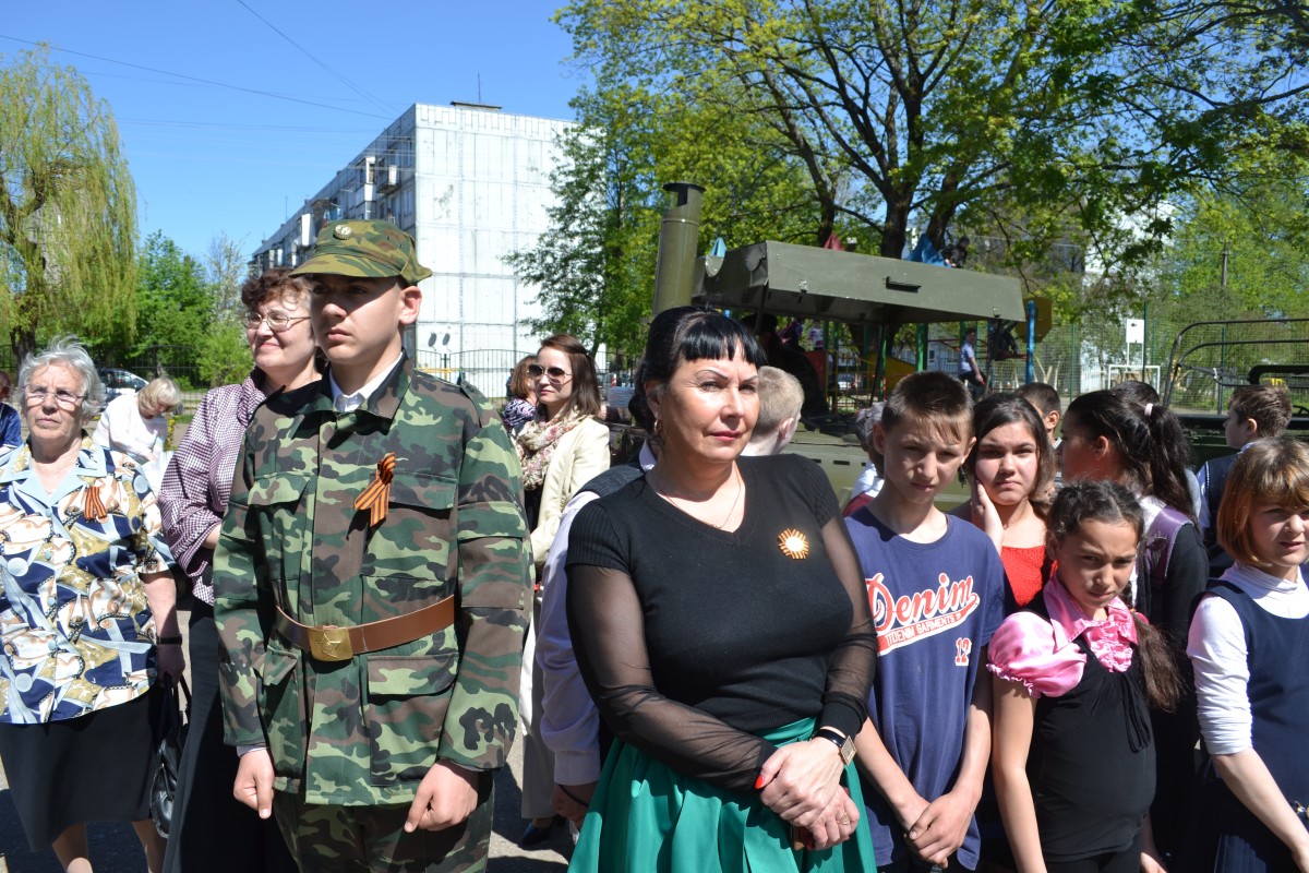 Праздник Победы в третьей школе