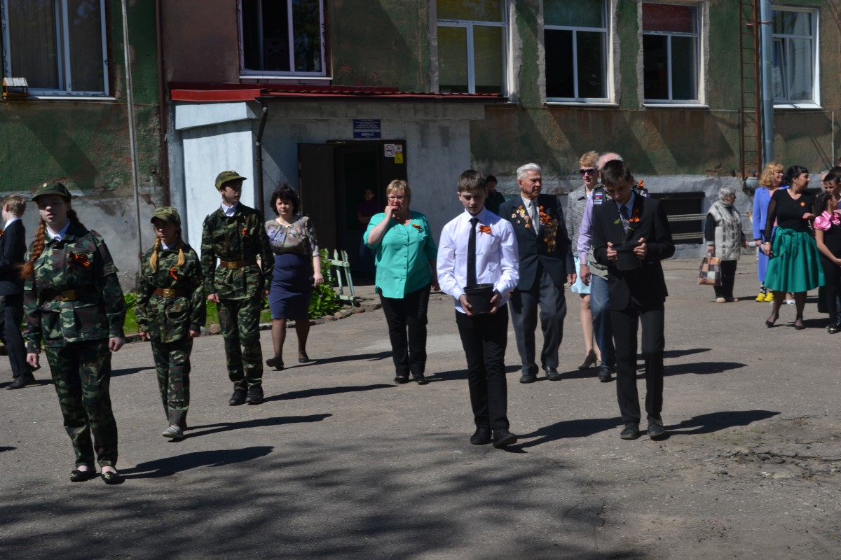 Праздник Победы в третьей школе